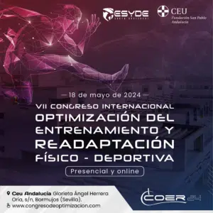 COER 2024, VII congreso internacional en optimización del entrenamiento y readaptación físico-deportiva