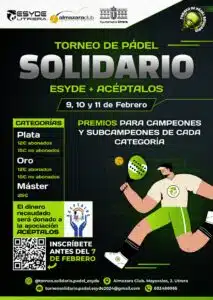 Torneo solidario de pádel