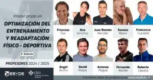 Profesorado Máster Entrenamiento