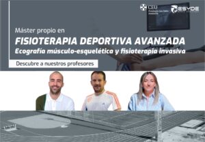 Profesores Máster fisioterapia deportiva avanzada noviembre