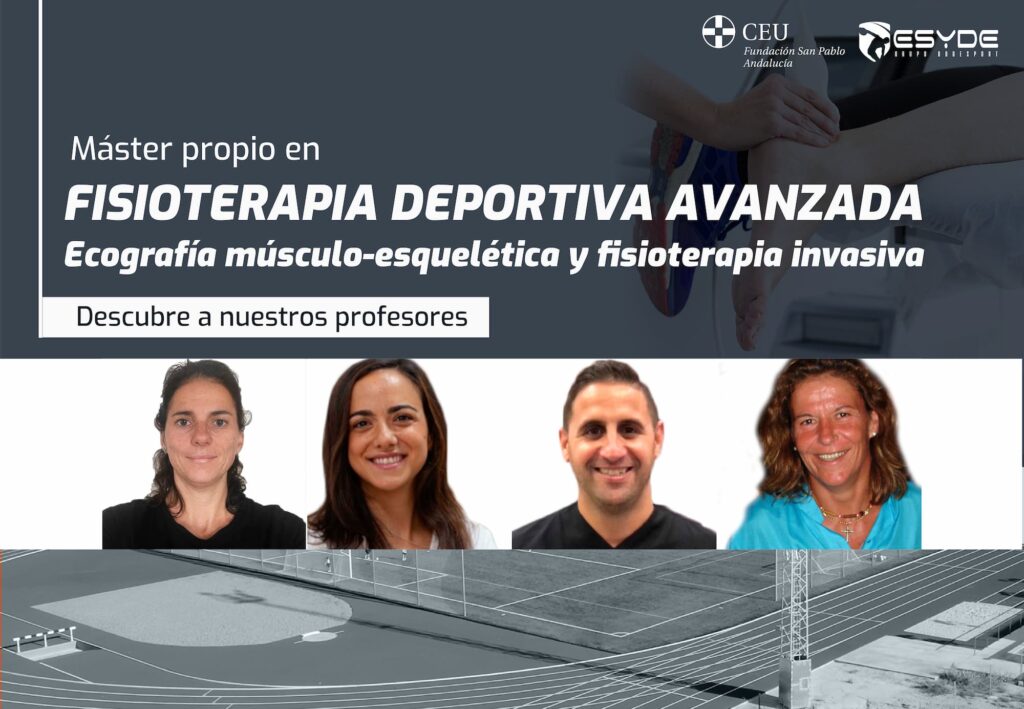 Profesores del máster en fisioterapia deportiva avanzada