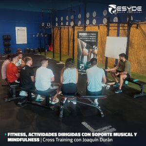 Sesión práctica del Experto en Fitness Actividades Dirigidas y Mindfulness