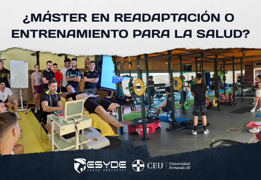 Master en readaptacion o entrenamiento para la salud
