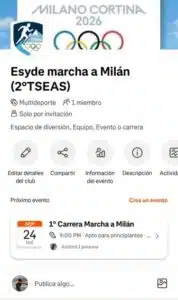 ESYDE marcha a Milán ESYDE marcha a Milán