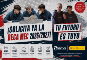 Portada del artículo sobre la beca MEC 2026/2027 para FP, Bachillerato y otros estudios