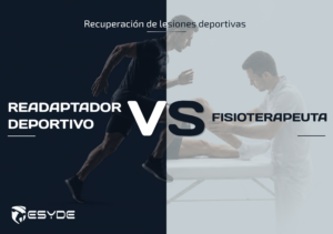 Readaptador deportivo vs fisioterapeuta durante la recuperación de una lesión
